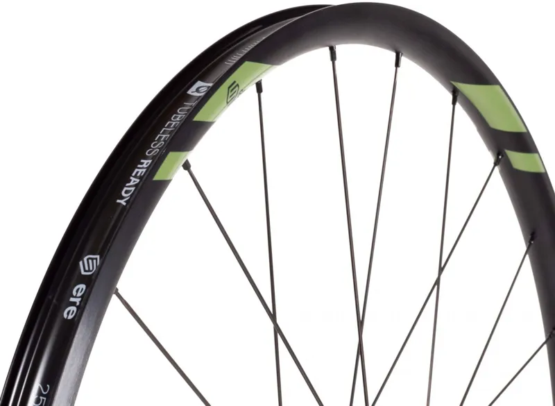 Ere Research Tenaci GX23 Wheelset in Black/Green - Shimano HG11-1